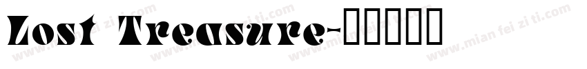 Lost Treasure字体转换